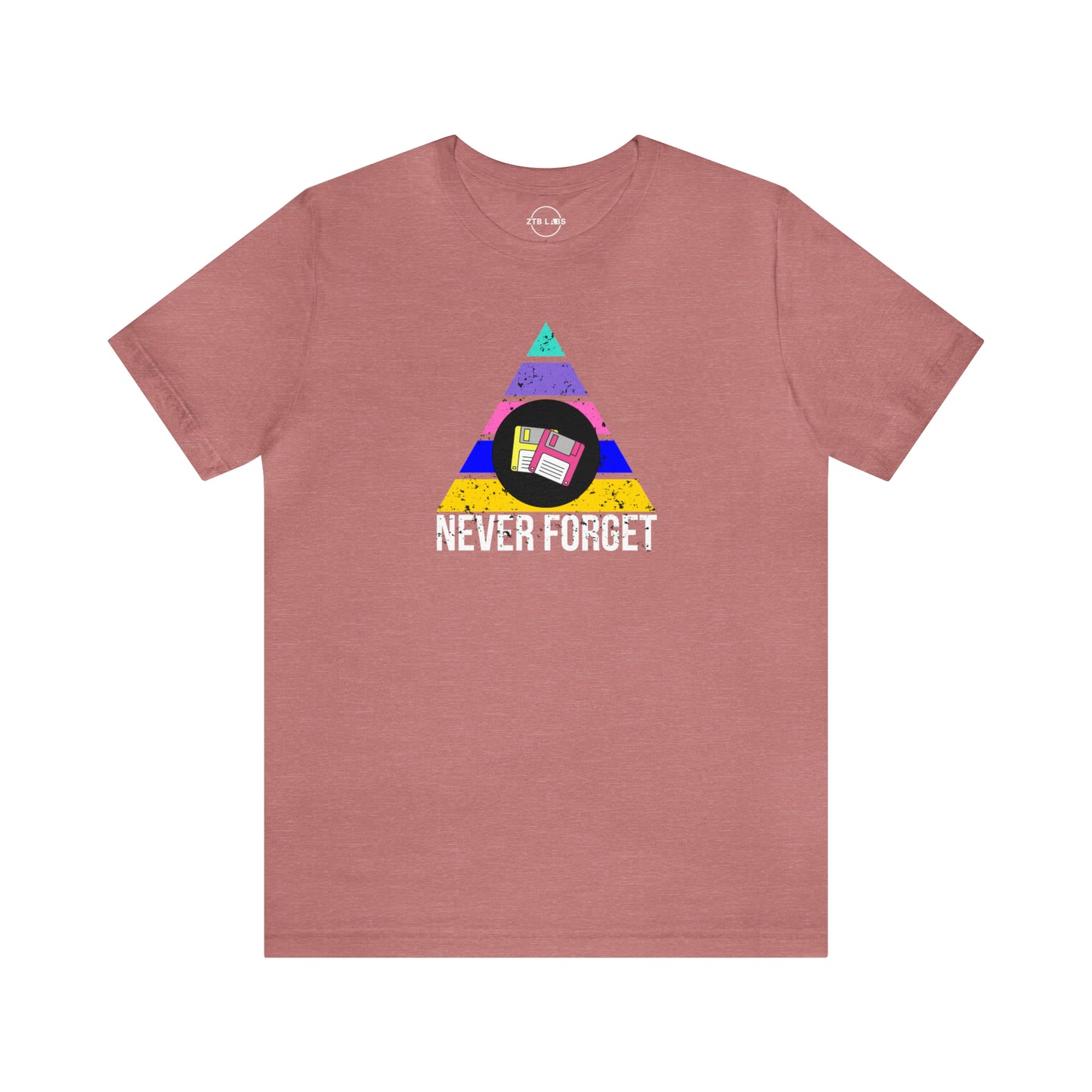 Meme Shirt: Never Forget Floppy Disk Color, Funny Shirt, Boomer Shirt, 90s shirt, Unisex, T Shirt, GM