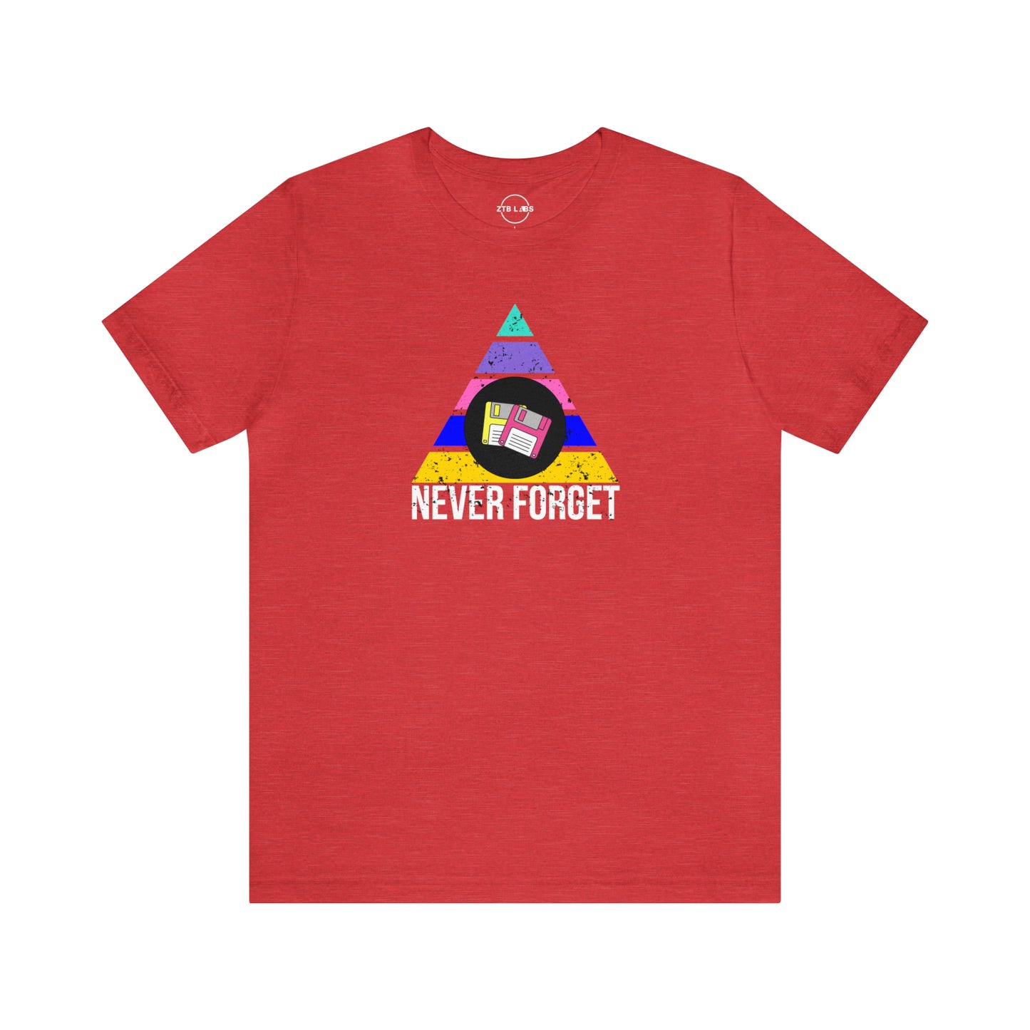 Meme Shirt: Never Forget Floppy Disk Color, Funny Shirt, Boomer Shirt, 90s shirt, Unisex, T Shirt, GM