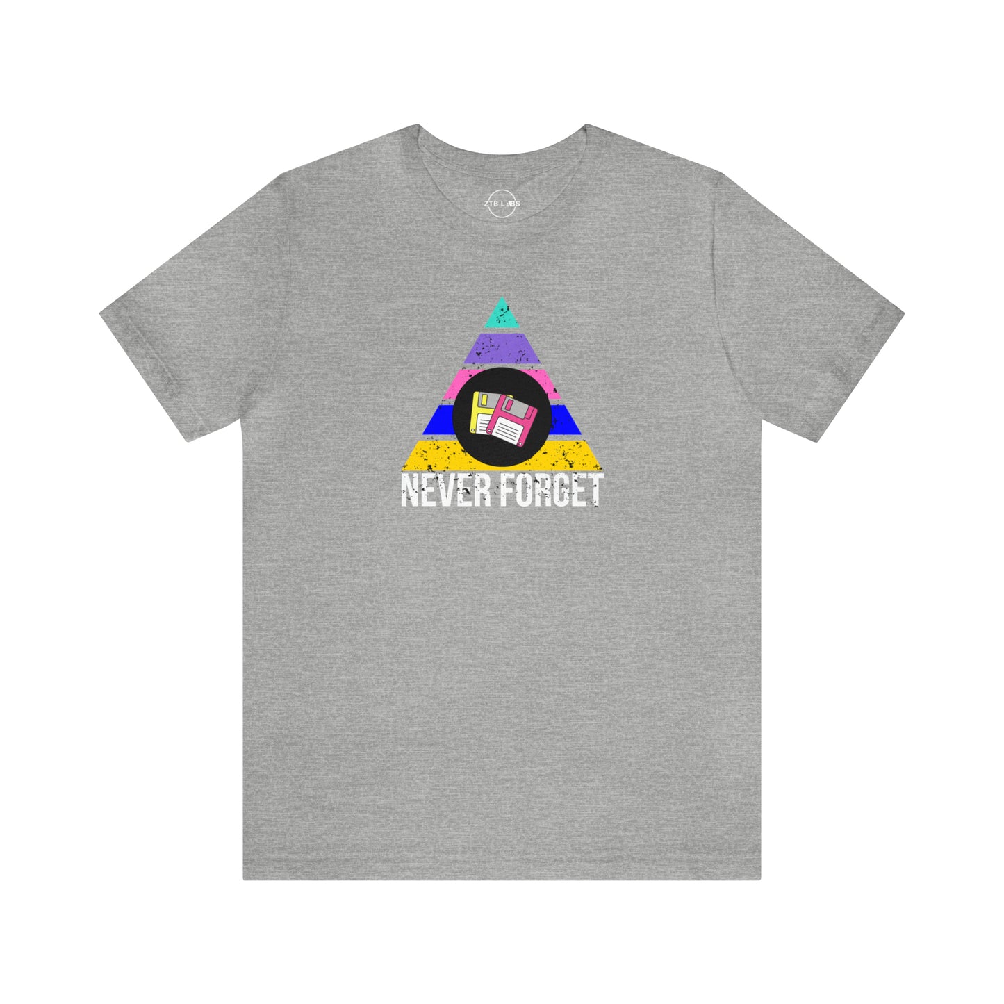 Meme Shirt: Never Forget Floppy Disk Color, Funny Shirt, Boomer Shirt, 90s shirt, Unisex, T Shirt, GM