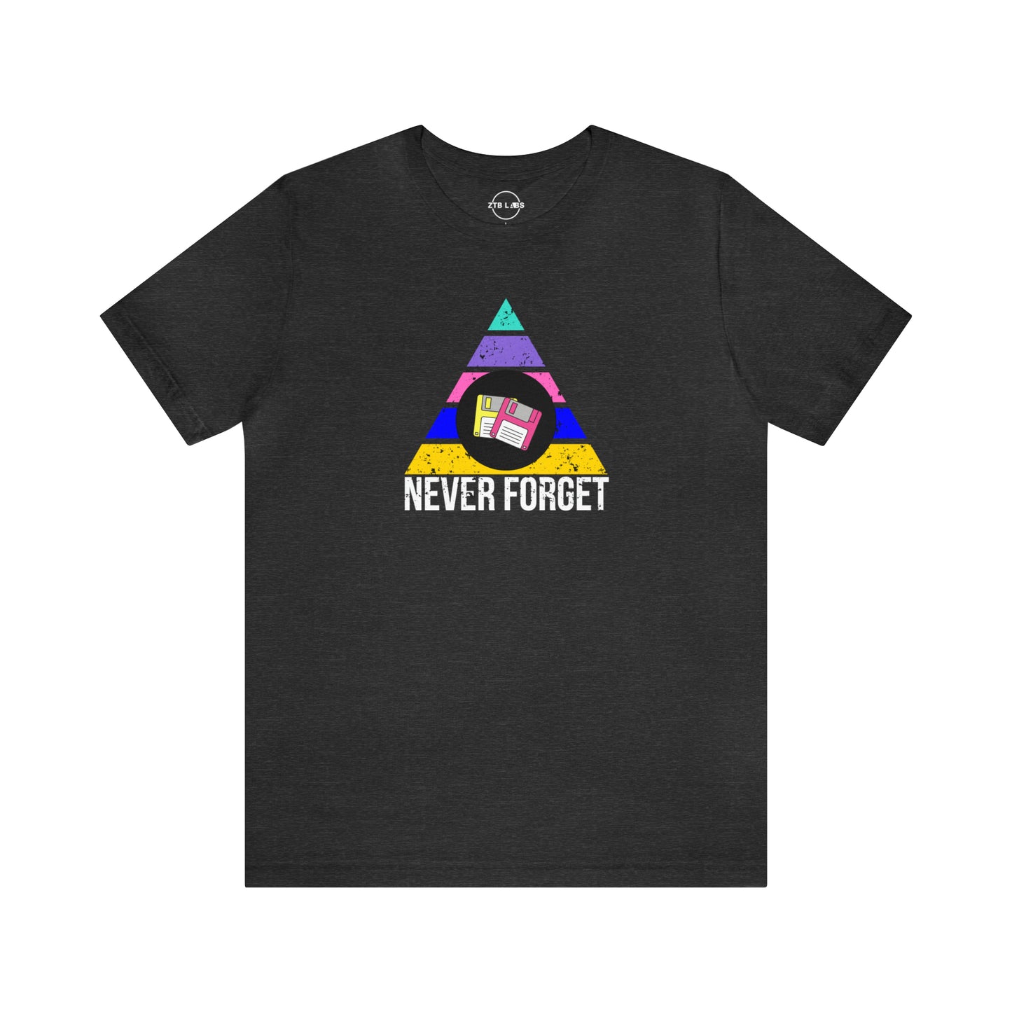 Meme Shirt: Never Forget Floppy Disk Color, Funny Shirt, Boomer Shirt, 90s shirt, Unisex, T Shirt, GM