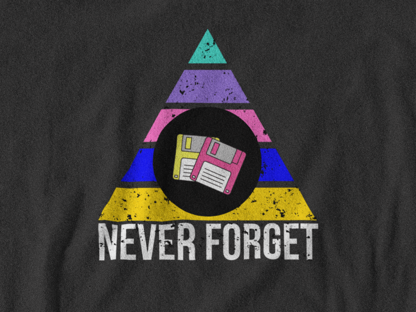 Meme Shirt: Never Forget Floppy Disk Color, Funny Shirt, Boomer Shirt, 90s shirt, Unisex, T Shirt, GM