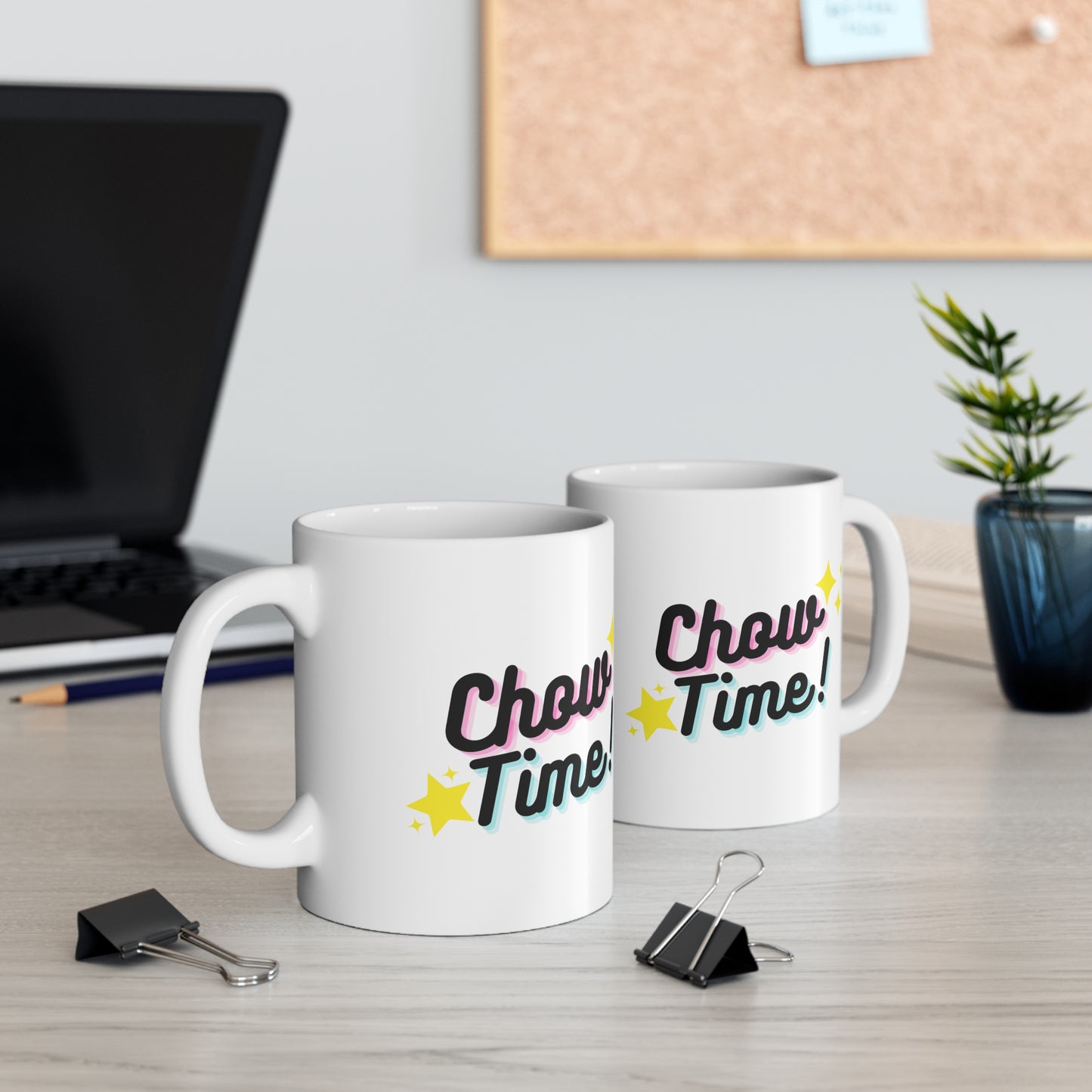 Chow Time - Ceramic Mug 11oz