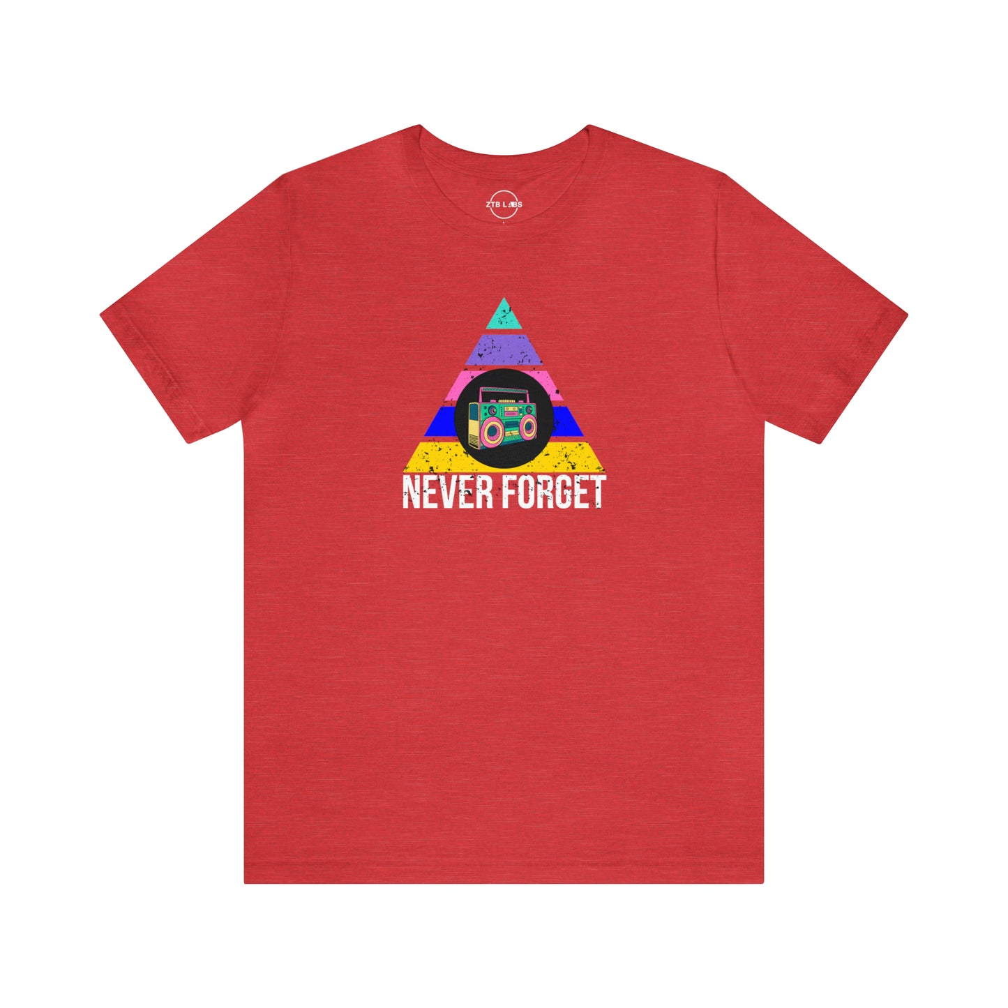 Meme Shirt: Never Forget Boom Box Color, Funny Shirt, Boomer Shirt, 90s shirt, Unisex, T Shirt, GM