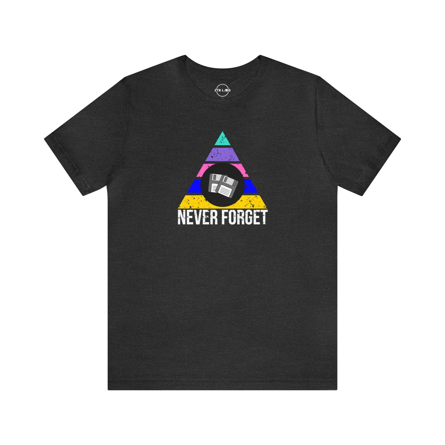 Meme Shirt: Never Forget Floppy Disk Clear, Funny Shirt, Boomer Shirt, 90s shirt, Unisex, T Shirt, GM