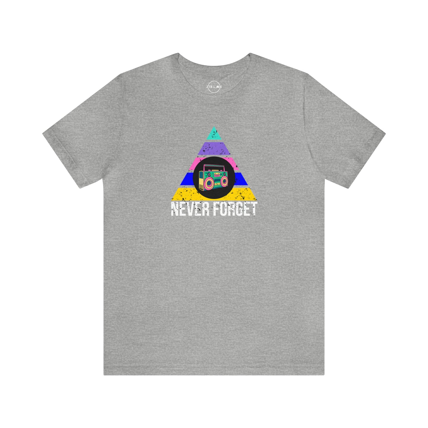 Meme Shirt: Never Forget Boom Box Color, Funny Shirt, Boomer Shirt, 90s shirt, Unisex, T Shirt, GM