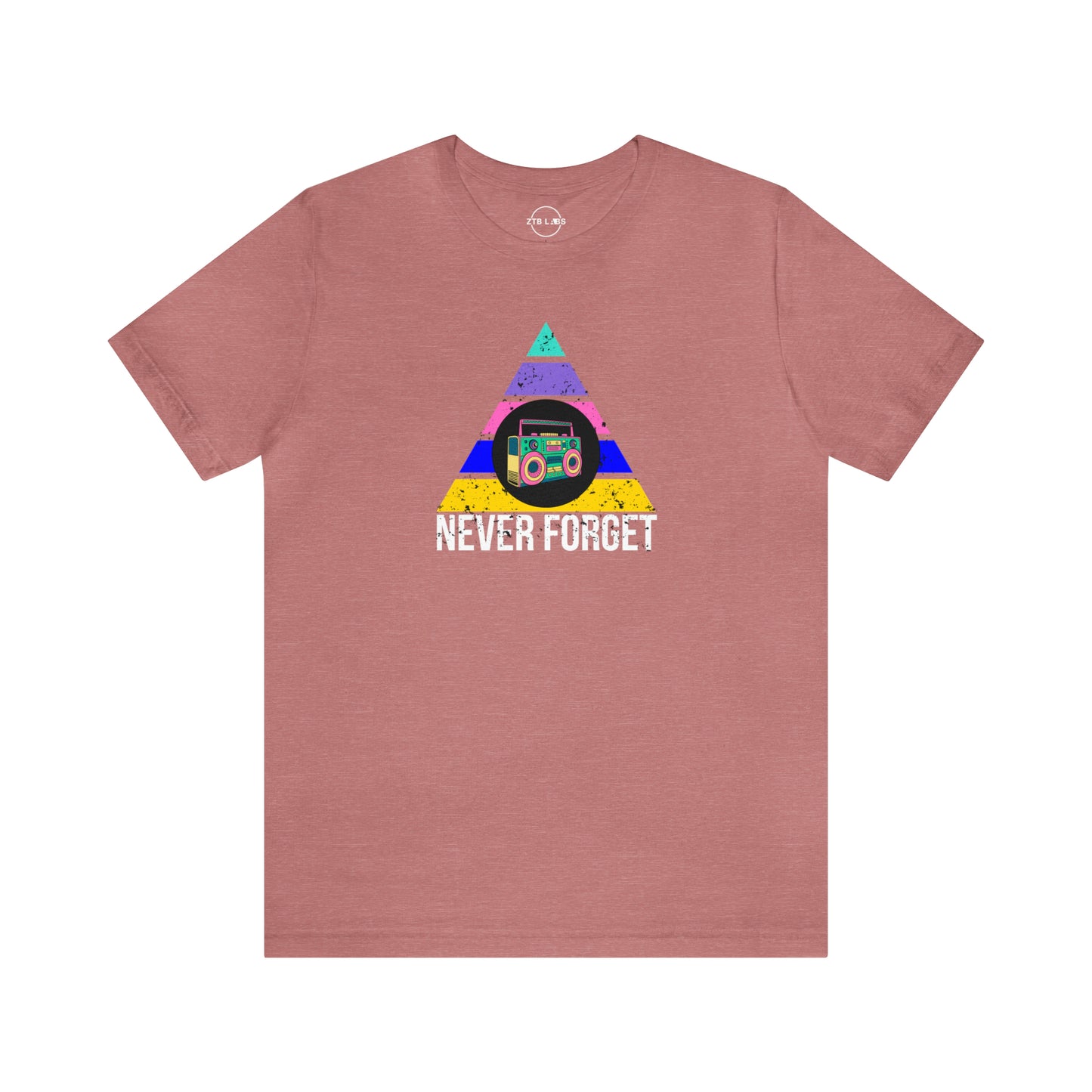 Meme Shirt: Never Forget Boom Box Color, Funny Shirt, Boomer Shirt, 90s shirt, Unisex, T Shirt, GM