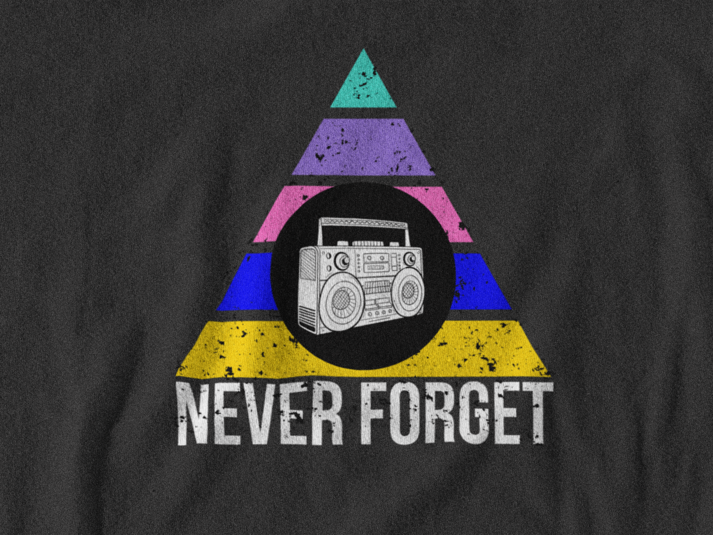 Meme Shirt: Never Forget Boom Box Clear, Funny Shirt, Boomer Shirt, 90s shirt, Unisex, T Shirt, GM