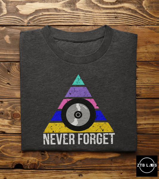 Meme Shirt: Never Forget CD Clear, Funny Shirt, Boomer Shirt, 90s shirt, Unisex, T Shirt, CD