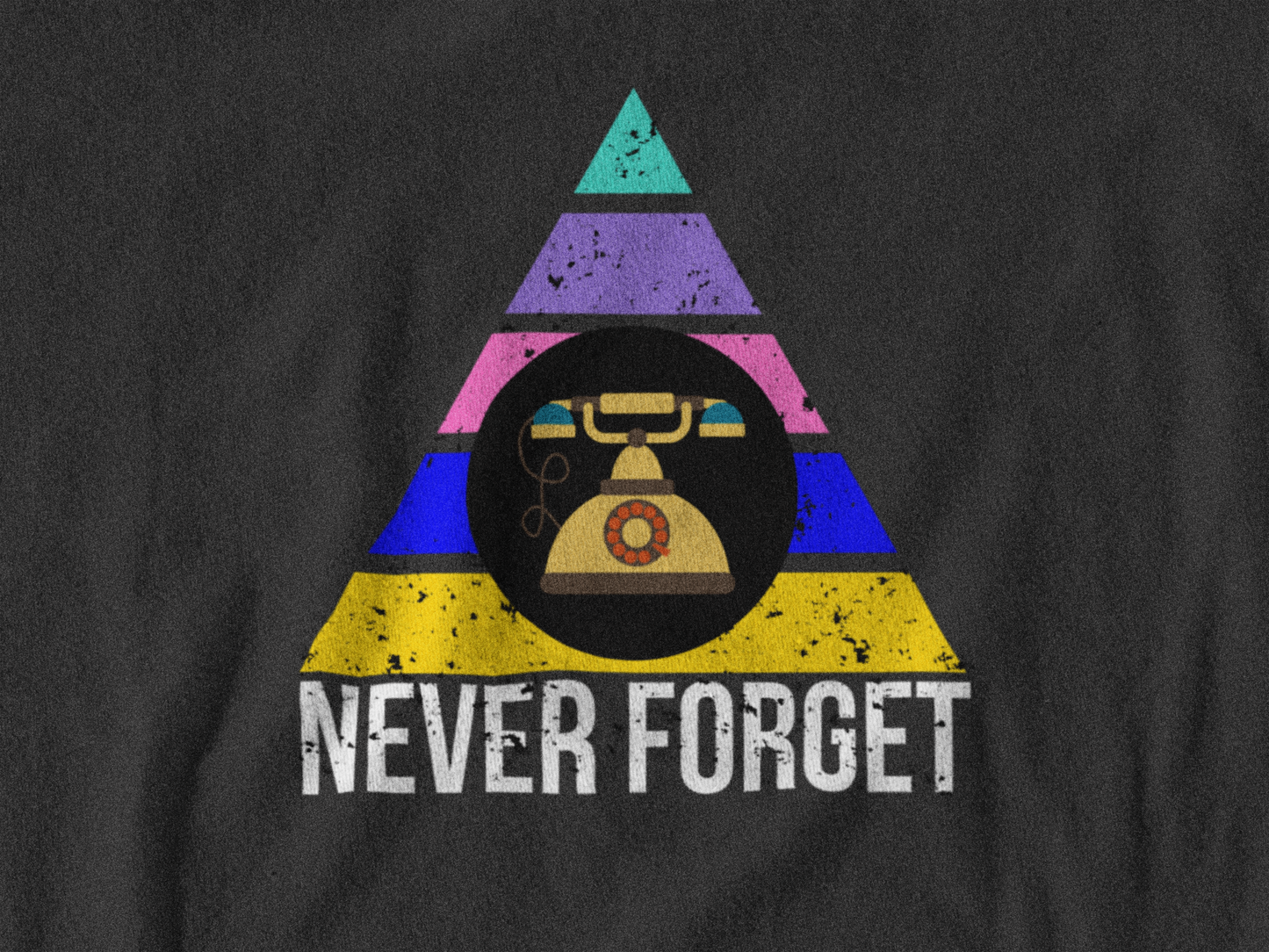 Meme Shirt: Never Forget Phone Color, Funny Shirt, Boomer Shirt, 90s shirt, Unisex, T Shirt