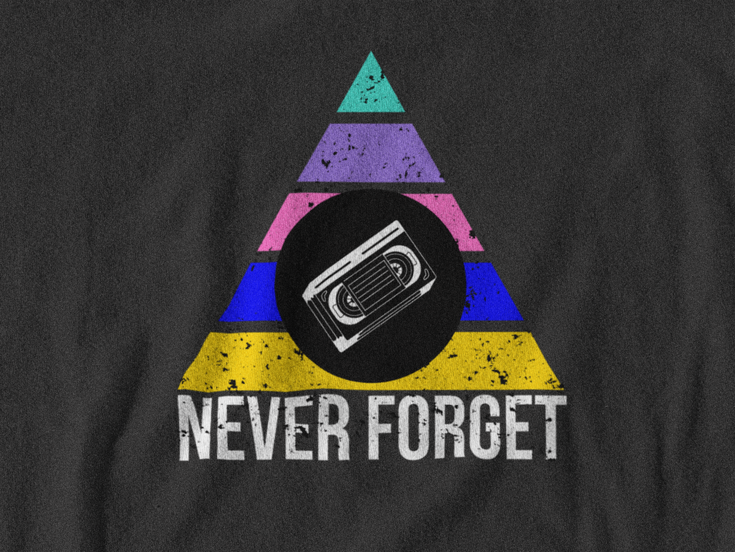 Meme Shirt: Never Forget VHS Clear, Funny Shirt, Boomer Shirt, 90s shirt, Unisex, T Shirt, GM, VHS