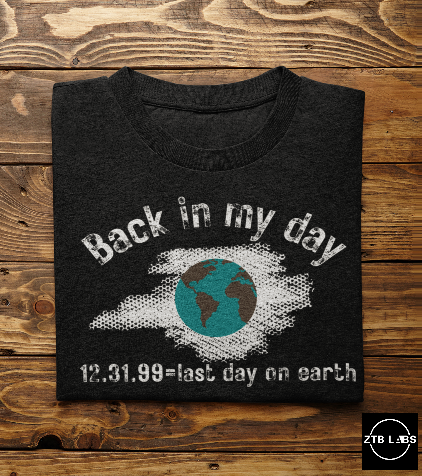 Meme Shirt: Back in my day Y2k was the last day on Earth, Y2k, Funny Shirt, Boomer Shirt, 90s shirt, Unisex, T Shirt